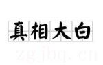 真相大白劇情介紹(1-10全集)